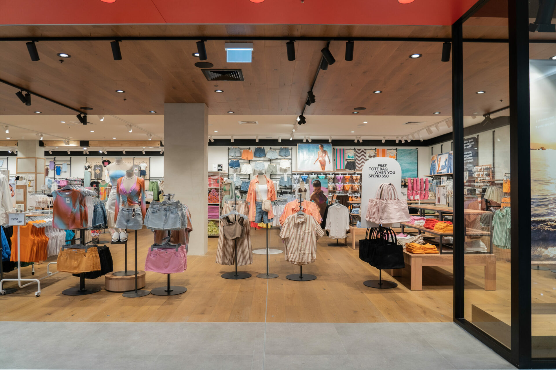 Cotton On physical location fit outs - Australasian Retail Projects