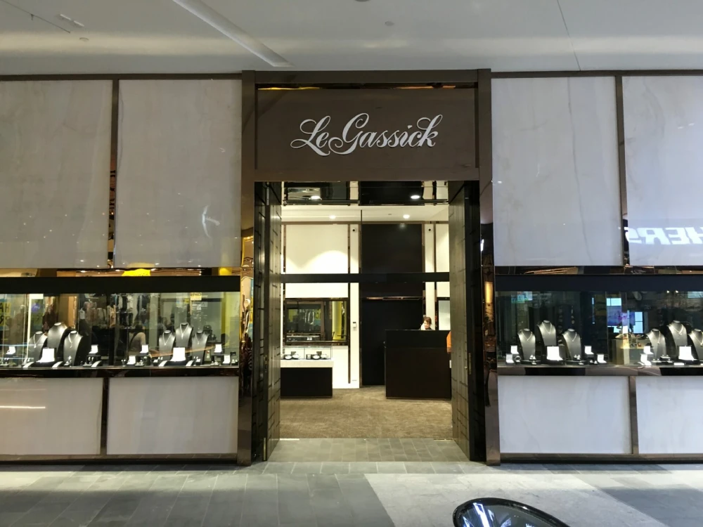 Le Gassick Diamonds & Jewellery complete fit out solution - Australasian Retail Projects